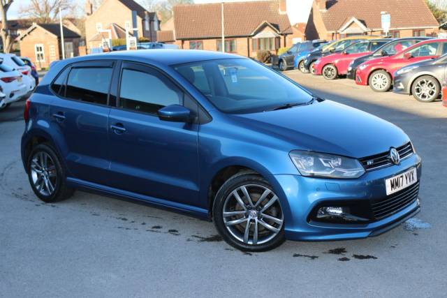 Volkswagen Polo 1.0 110 R-Line 5dr Hatchback Petrol Blue